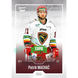 2022/23 Goal Cards Chance Liga 2. série #253 Patrik Machač Expo Green x/4