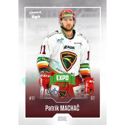 2022/23 Goal Cards Chance Liga 2. série #253 Patrik Machač Expo Green x/4