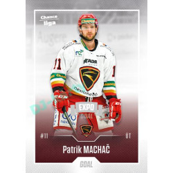 2022/23 Goal Cards Chance Liga 2. série #253 Patrik Machač Expo Ostrava SILVER 1of2