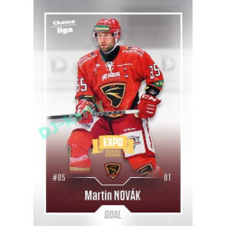 2022/23 Goal Cards Chance Liga 2. série #258 Martin Novák Expo