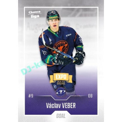 2022/23 Goal Cards Chance Liga 2. série #261 Václav Veber Expo
