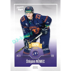 2022/23 Goal Cards Chance Liga 2. série #264 Štěpán Němec Expo