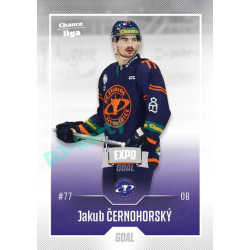 2022/23 Goal Cards Chance Liga 2. série #265 Jakub Černohorský Expo Ostrava SILVER 1of2