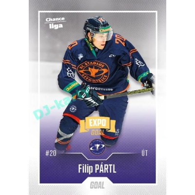 2022/23 Goal Cards Chance Liga 2. série #267 Filip Pártl Expo