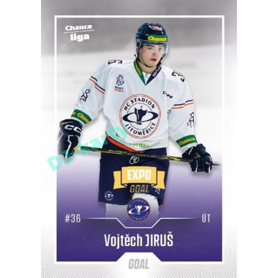 2022/23 Goal Cards Chance Liga 2. série #270 Vojtěch Jiruš Expo