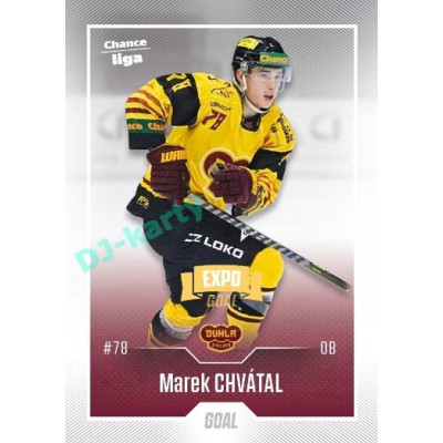 2022/23 Goal Cards Chance Liga 2. série #207 Marek Chvátal Expo