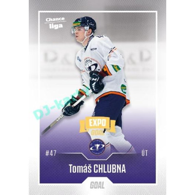 2022/23 Goal Cards Chance Liga 2. série #271 Tomáš Chlubna Expo