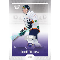 2022/23 Goal Cards Chance Liga 2. série #271 Tomáš Chlubna Expo Ostrava SILVER 1of2