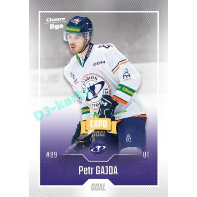 2022/23 Goal Cards Chance Liga 2. série #272 Petr Gajda Expo
