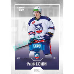 2022/23 Goal Cards Chance Liga 2. série #273 Patrik Fajmon Expo Blue x/4