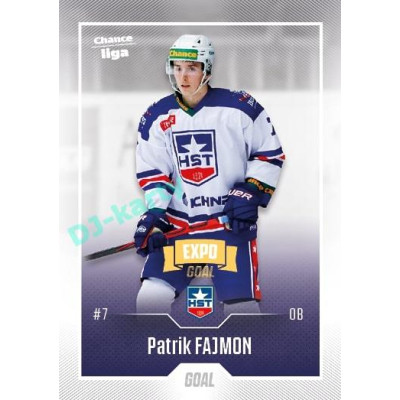 2022/23 Goal Cards Chance Liga 2. série #273 Patrik Fajmon Expo