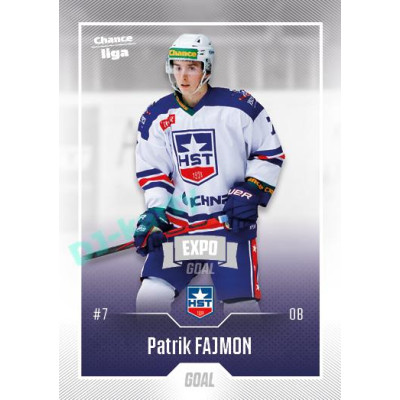 2022/23 Goal Cards Chance Liga 2. série #273 Patrik Fajmon Expo Ostrava SILVER 1of2