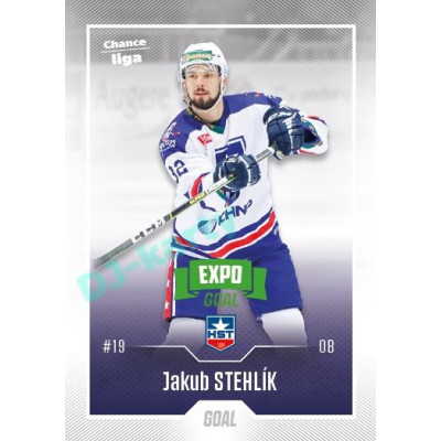 2022/23 Goal Cards Chance Liga 2. série #274 Jakub Stehlík Expo Green x/4