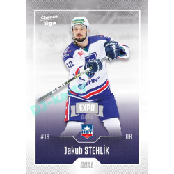 2022/23 Goal Cards Chance Liga 2. série #274 Jakub Stehlík Expo Ostrava SILVER 1of2