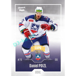 2022/23 Goal Cards Chance Liga 2. série #278 Daniel Poizl Expo