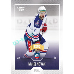 2022/23 Goal Cards Chance Liga 2. série #279 Matěj Novák Expo