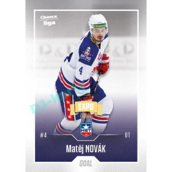 2022/23 Goal Cards Chance Liga 2. série #279 Matěj Novák Expo Ostrava GOLD 1of2
