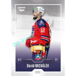 2022/23 Goal Cards Chance Liga 2. série #280 David Michálek Expo