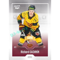 2022/23 Goal Cards Chance Liga 2. série #208 Richard Cachnín Expo