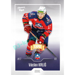 2022/23 Goal Cards Chance Liga 2. série #282 Václav Krliš Expo Ostrava GOLD 1of2