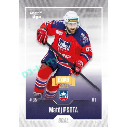 2022/23 Goal Cards Chance Liga 2. série #286 Matěj Psota Expo