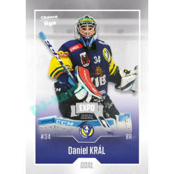 2022/23 Goal Cards Chance Liga 2. série #289 Daniel Král Expo Ostrava SILVER 1of2