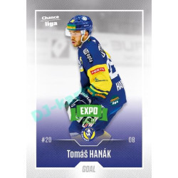 2022/23 Goal Cards Chance Liga 2. série #290 Tomáš Hanák Expo Green x/4
