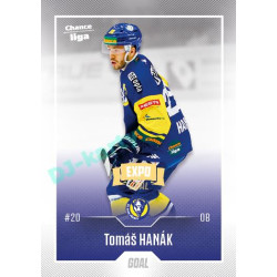 2022/23 Goal Cards Chance Liga 2. série #290 Tomáš Hanák Expo Ostrava GOLD 1of2