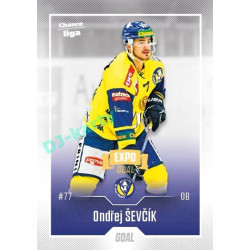 2022/23 Goal Cards Chance Liga 2. série #291 Ondřej Ševčík Expo