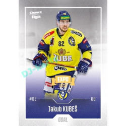 2022/23 Goal Cards Chance Liga 2. série #292 Jakub Kubeš Expo