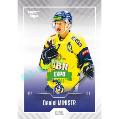 2022/23 Goal Cards Chance Liga 2. série #293 Daniel Ministr Expo Green x/4