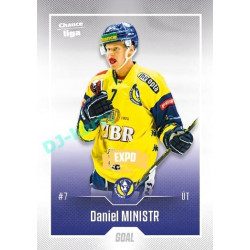 2022/23 Goal Cards Chance Liga 2. série #293 Daniel Ministr Expo