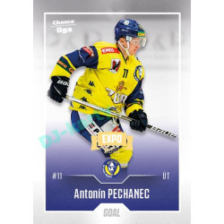 2022/23 Goal Cards Chance Liga 2. série #295 Antonín Pechanec Expo Ostrava GOLD 1of2