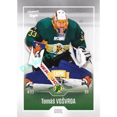 2022/23 Goal Cards Chance Liga 2. série #217 Tomáš Vošvrda Expo