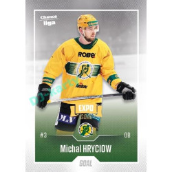 2022/23 Goal Cards Chance Liga 2. série #218 Michal Hryciow Expo