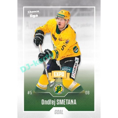 2022/23 Goal Cards Chance Liga 2. série #219 Ondřej Smetana Expo