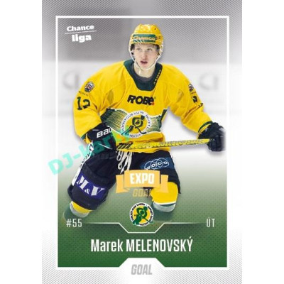 2022/23 Goal Cards Chance Liga 2. série #227 Marek Melenovský Expo