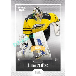 2022/23 Goal Cards Chance Liga 2. série #232 Šimon Zajíček Expo