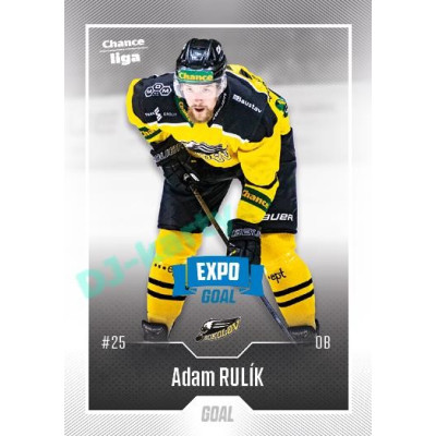 2022/23 Goal Cards Chance Liga 2. série #234 Adam Rulík Expo Blue x/4