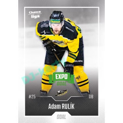2022/23 Goal Cards Chance Liga 2. série #234 Adam Rulík Expo Green x/4