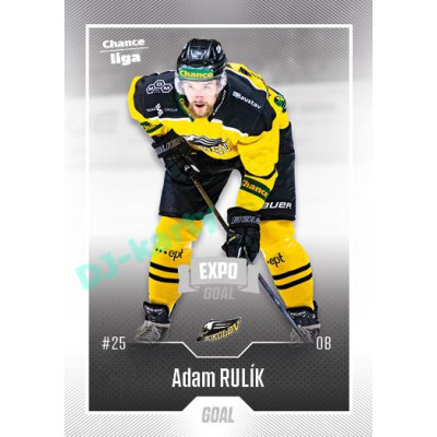 2022/23 Goal Cards Chance Liga 2. série #234 Adam Rulík Expo Ostrava SILVER 1of2