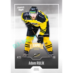 2022/23 Goal Cards Chance Liga 2. série #234 Adam Rulík Expo Ostrava GOLD 1of2