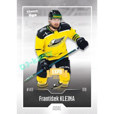 2022/23 Goal Cards Chance Liga 2. série #235 František Klejna Expo