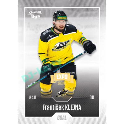 2022/23 Goal Cards Chance Liga 2. série #235 František Klejna Expo Ostrava GOLD 1of2