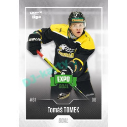 2022/23 Goal Cards Chance Liga 2. série #236 Tomáš Tomek Expo Green x/4