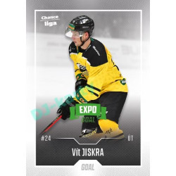 2022/23 Goal Cards Chance Liga 2. série #237 Vít Jiskra Expo Green x/4