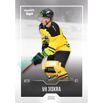 2022/23 Goal Cards Chance Liga 2. série #237 Vít Jiskra Expo Ostrava GOLD 1of2