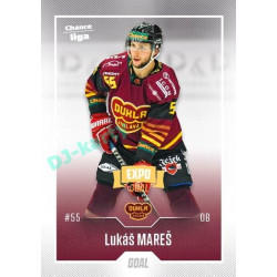 2022/23 Goal Cards Chance Liga 2. série #204 Lukáš Mareš Expo