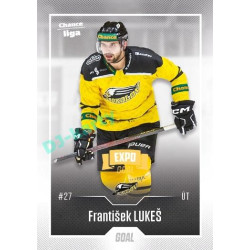 2022/23 Goal Cards Chance Liga 2. série #241 František Lukeš Expo