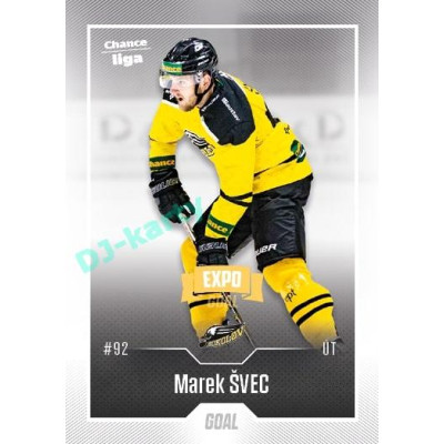 2022/23 Goal Cards Chance Liga 2. série #243 Marek Švec Expo
